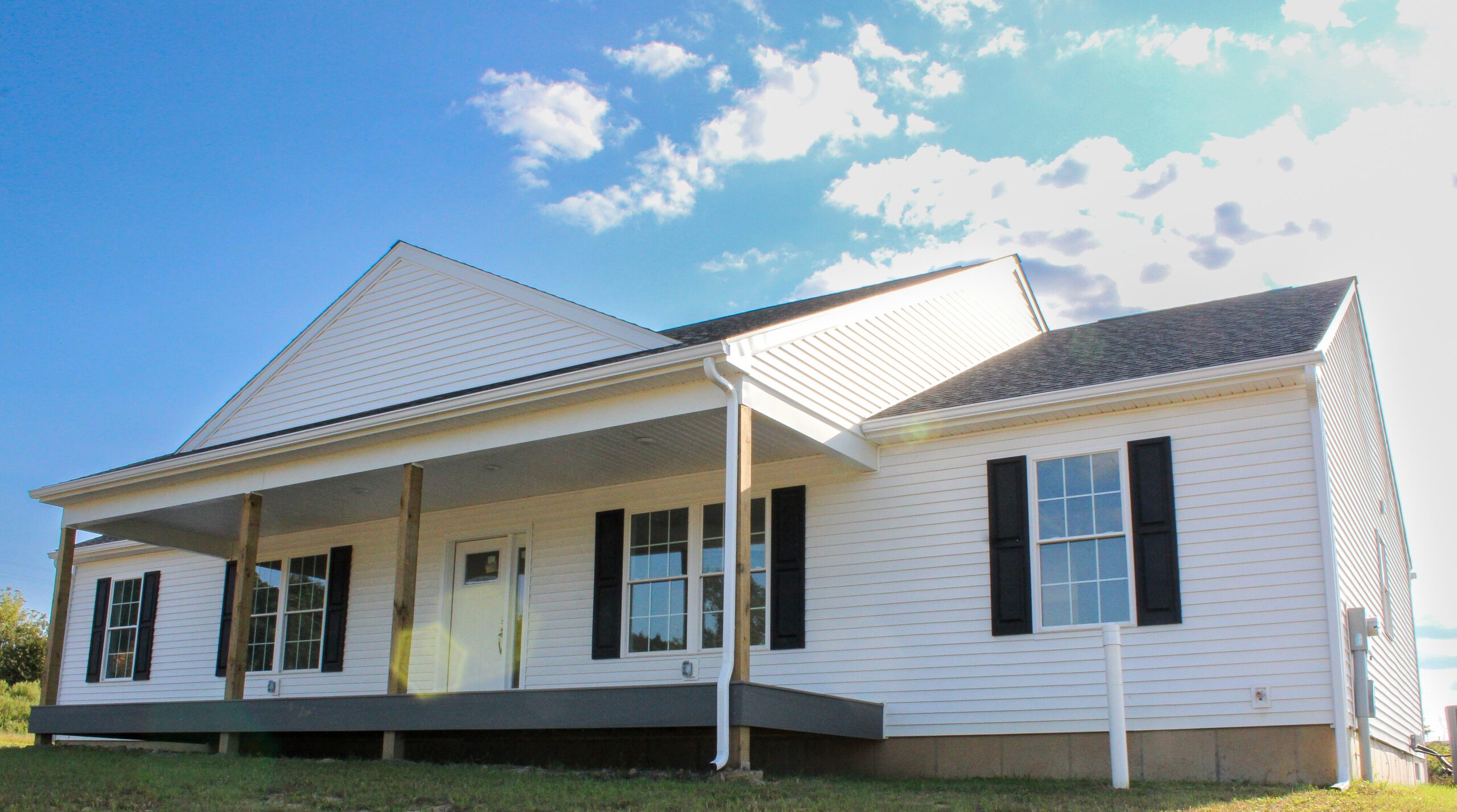 Professional photo of a newly built home by MDi showcasing modern architecture and quality construction