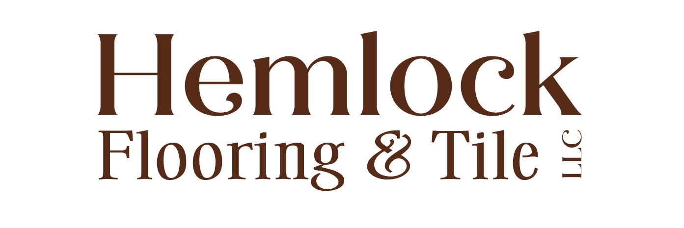 Logo of Hemlock Flooring & Tile in partnership with Ink & Arrow Marketing Co., a creative marketing agency focused on community driven marketing and small business branding.